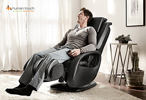 Human Touch Massage Chair Recliner with Foot and Calf Massage