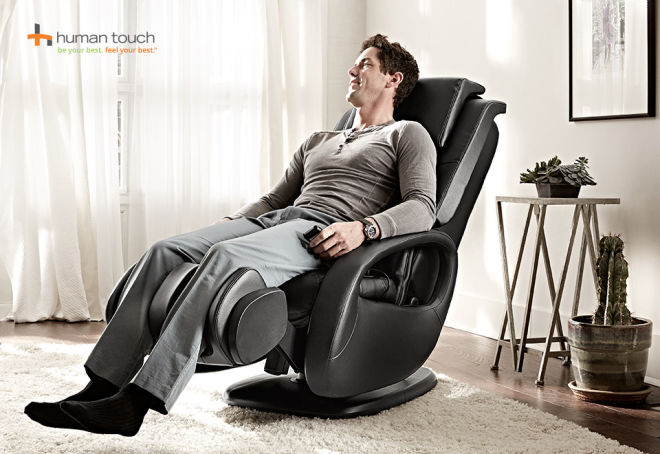 Human Touch® Massage Chair Recliner with Foot and Calf Massage