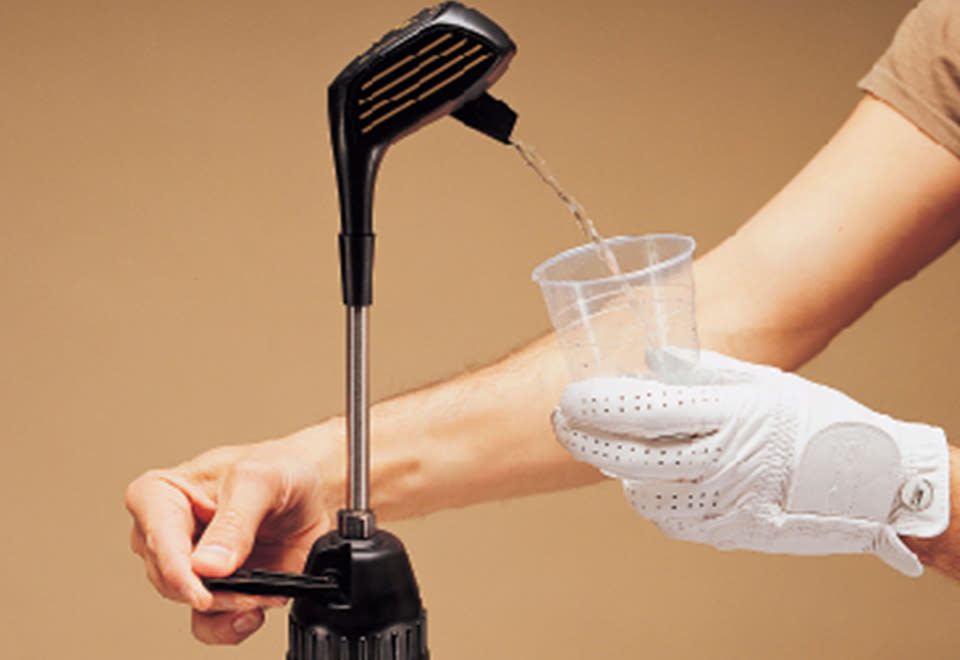 Team Christmas gifts for sport fans #2: Sharper image golf club drink dispenser