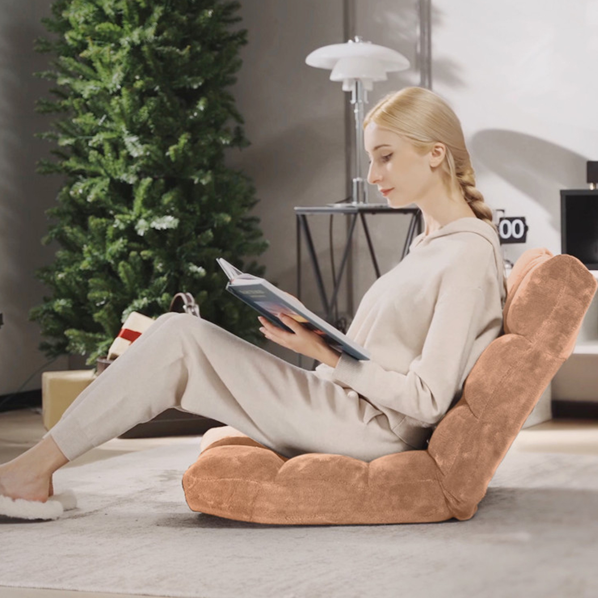 Folding floor chair discount
