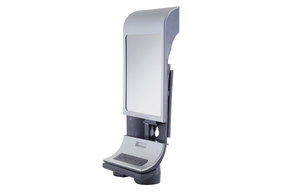 bluetooth shower mirror radio