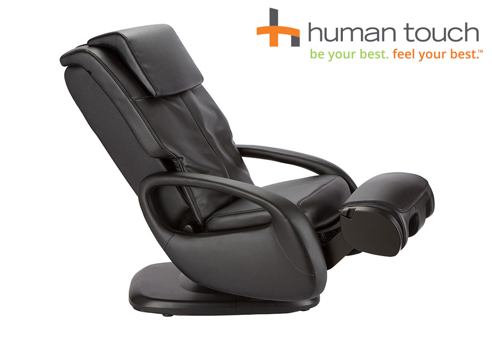 sharper image human touch robotic massage chair