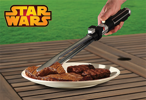 Underground Toys Star Wars Darth Vader with Red LED BBQ Tongs