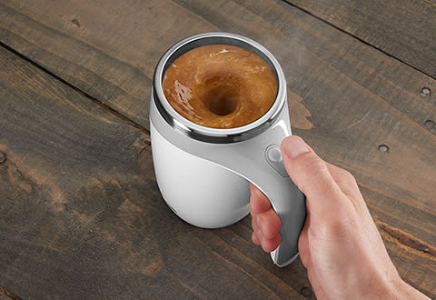 Cup-A-Latte Self-Stirring Mug 