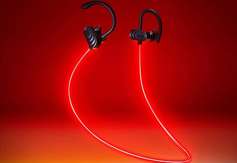 tab Rafflesia Arnoldi Vær venlig LED Visible Wireless Headphones @ SharperImage.com