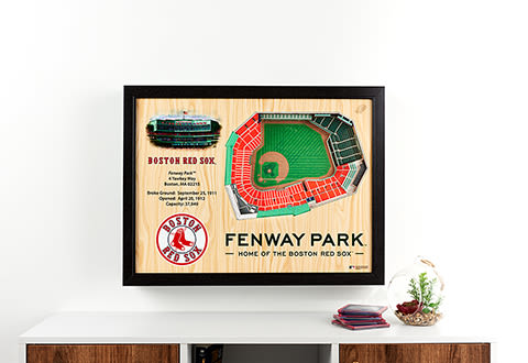 MLB Boston Red Sox StadiumViews 3-D Wall Art - Fenway Park