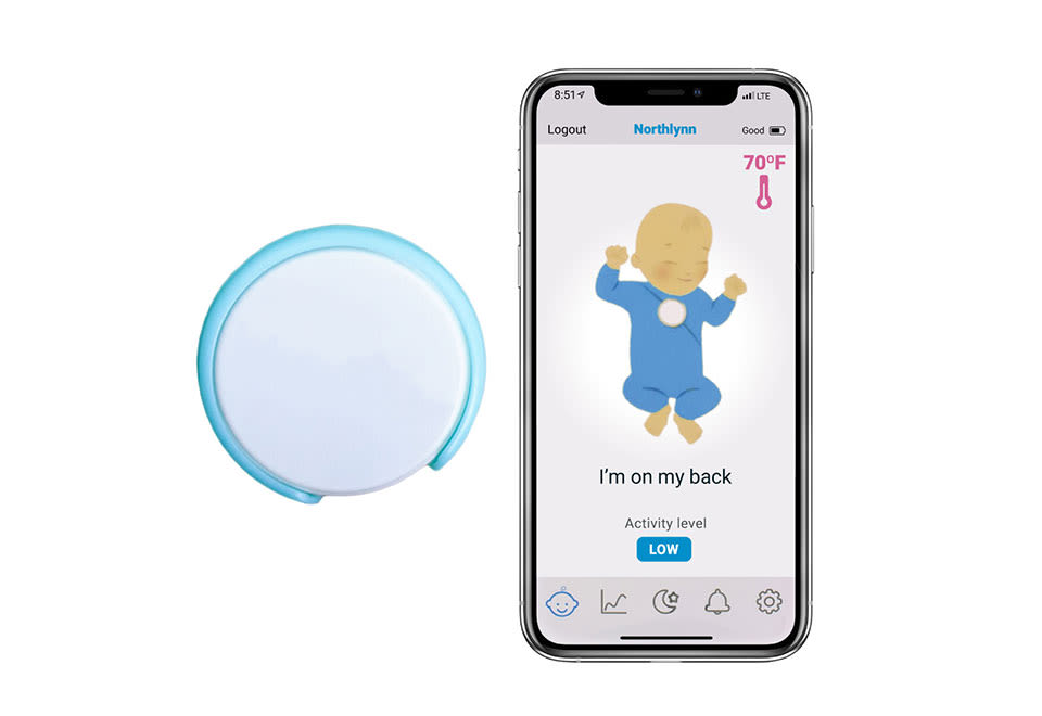 Cordless Wearable Baby Monitor