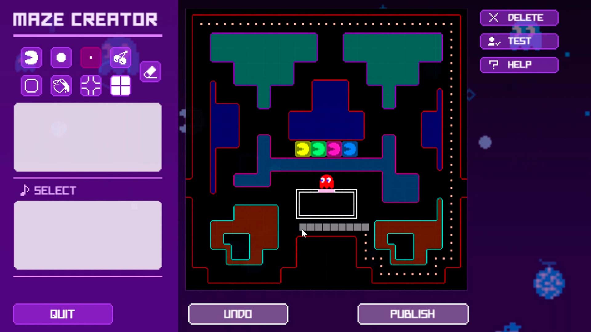 pac man maze