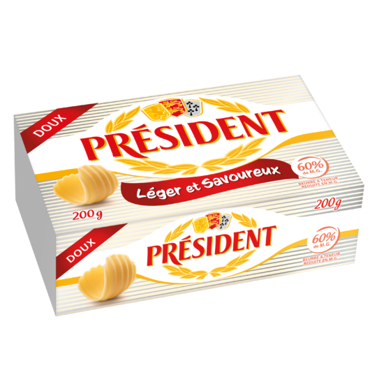 Beurrier Apilco Président – Céramique Blanche – Neuf