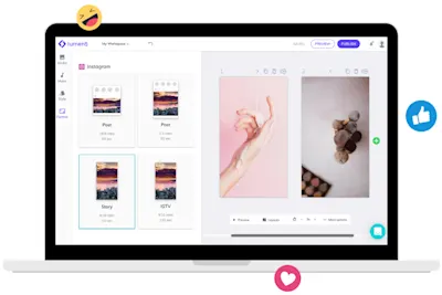 lumen5-laptop-instagram-story-product-screenshot