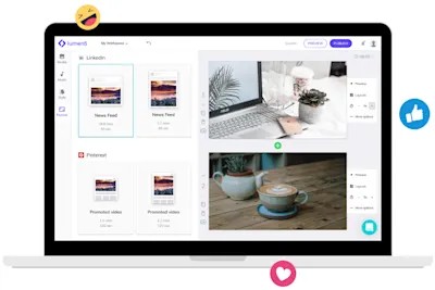 lumen5-laptop-linkedin-video-computer-coffee-screenshot