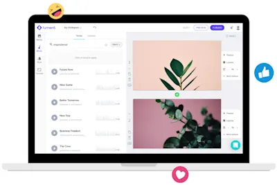 lumen5-laptop-mute-audio-screenshot