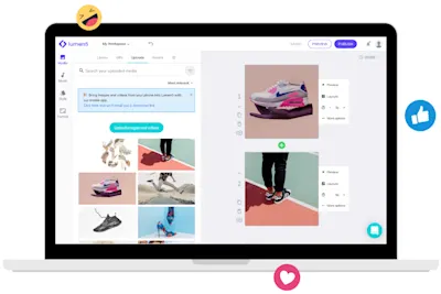 lumen5-laptop-shoe-ecommerce-video-screenshot