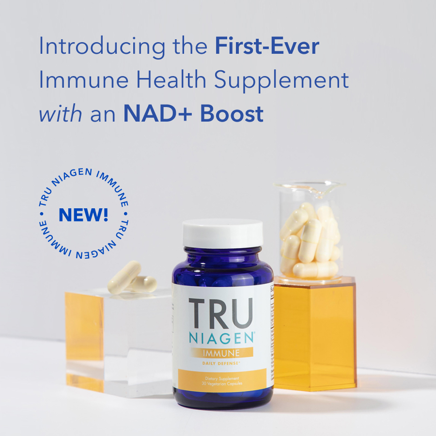 Introducing the First-Ever Immune Health Supplement with an NAD+ Boost