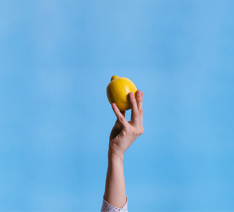 Holding a Lemon