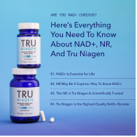 Tru Niagen 300mg | Boost NAD+ Levels Up to 51%