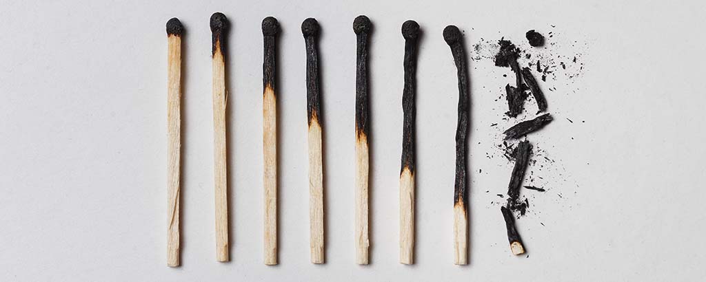 burnt out matchsticks