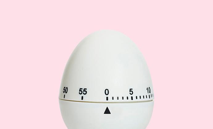 This is an egg timer set on 0.
