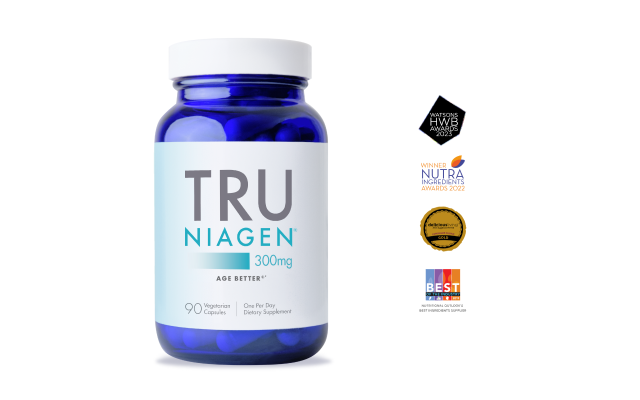 Tru Niagen 300mg 90 count Bottle Front