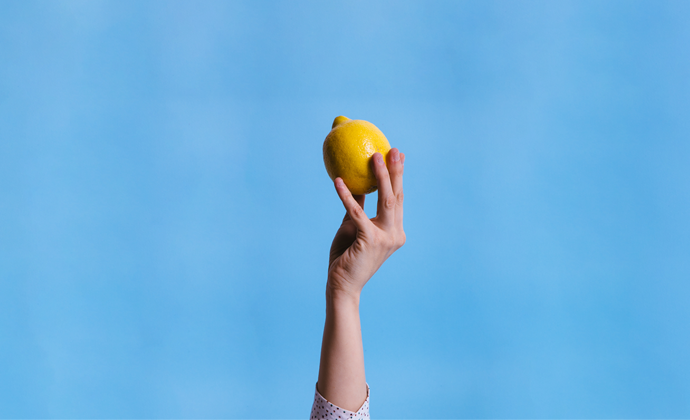 Holding a Lemon