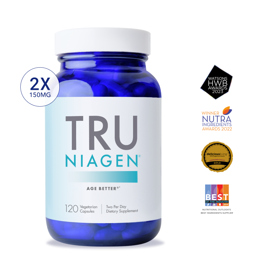 Tru Niagen 150mg 120 count Bottle Front