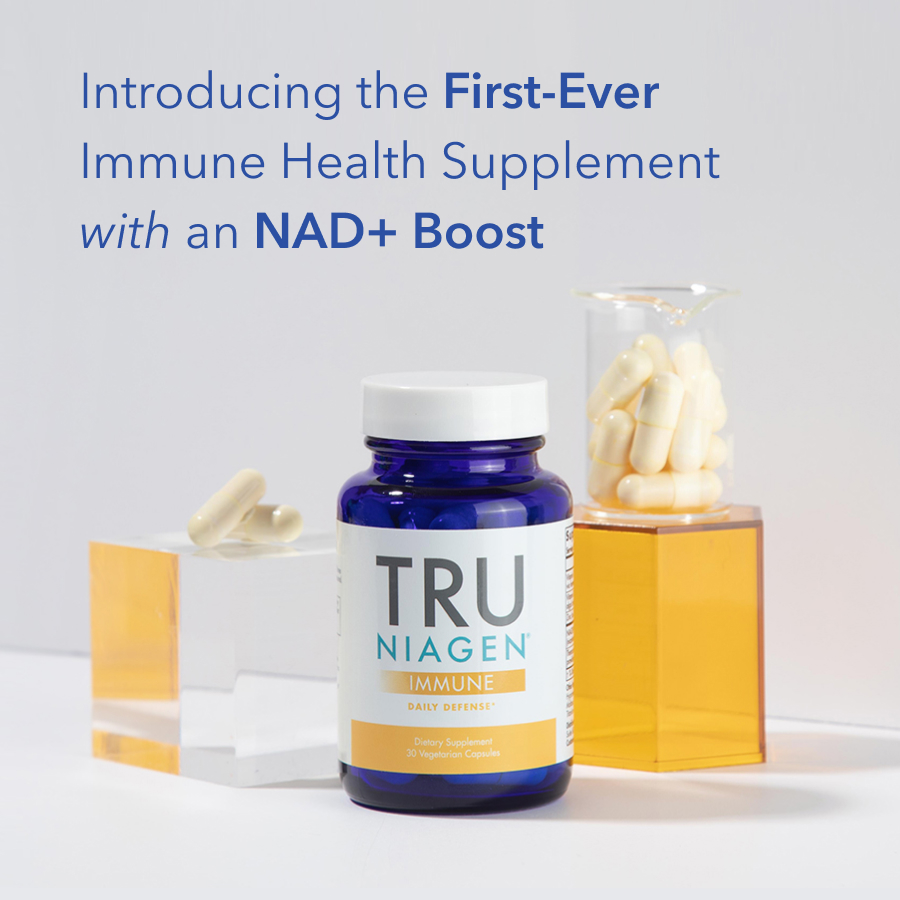 Introducing the First-Ever Immune Health Supplement with an NAD+ Boost