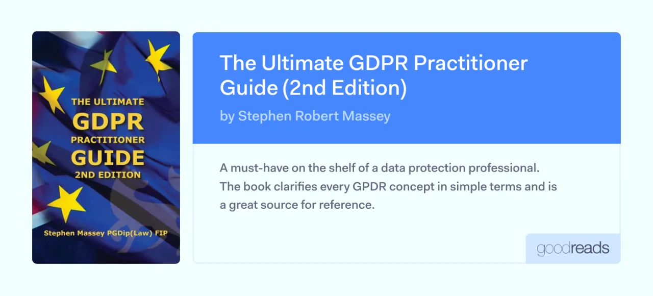 GDPR-books-The Ultimate GDPR Practitioner Guide (2nd Edition)