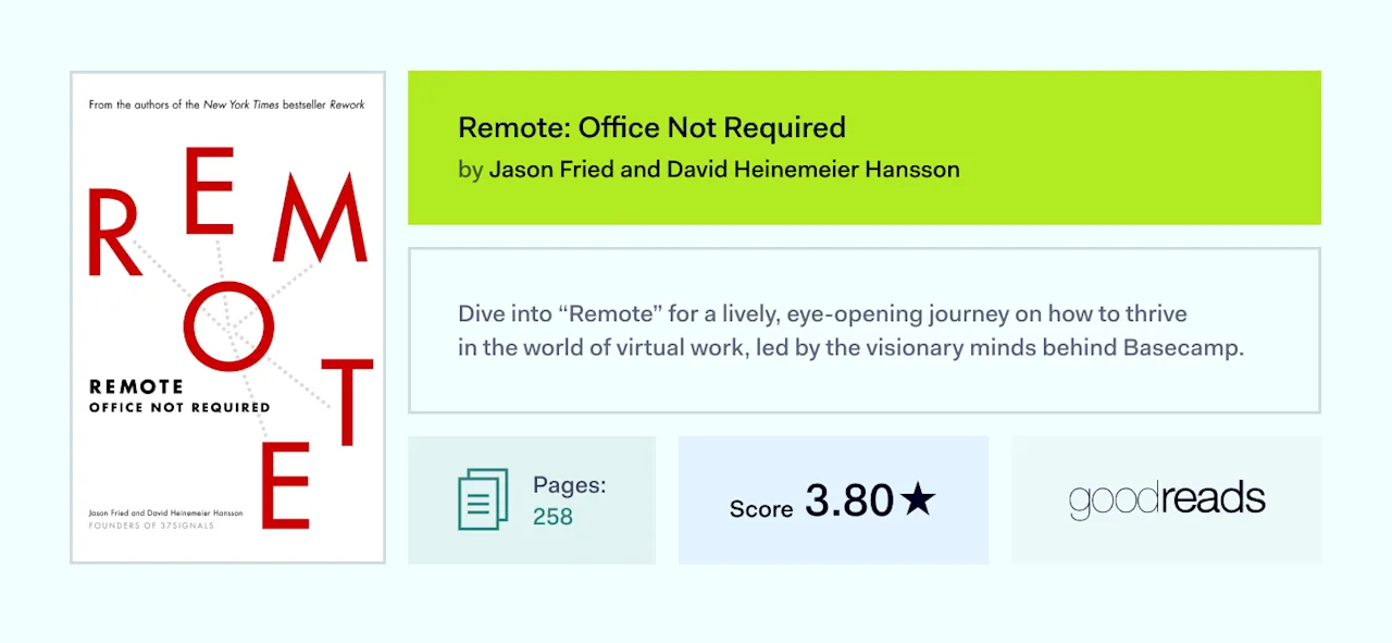 Remote: Office Not Required