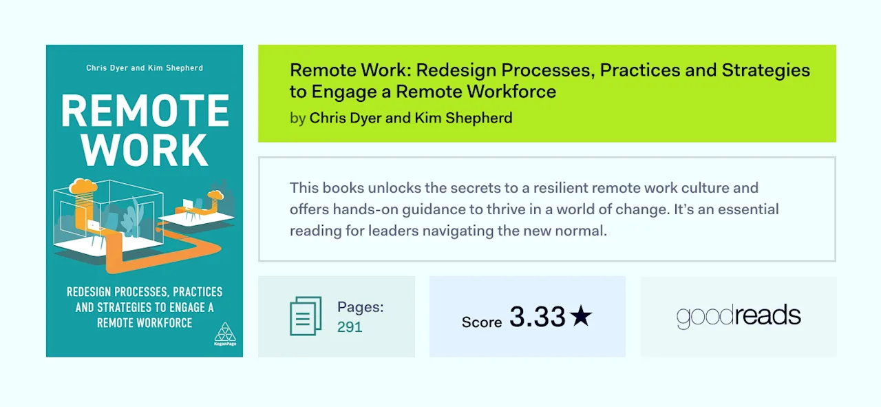Remote Work Redesign Processes, Practices and Strategies