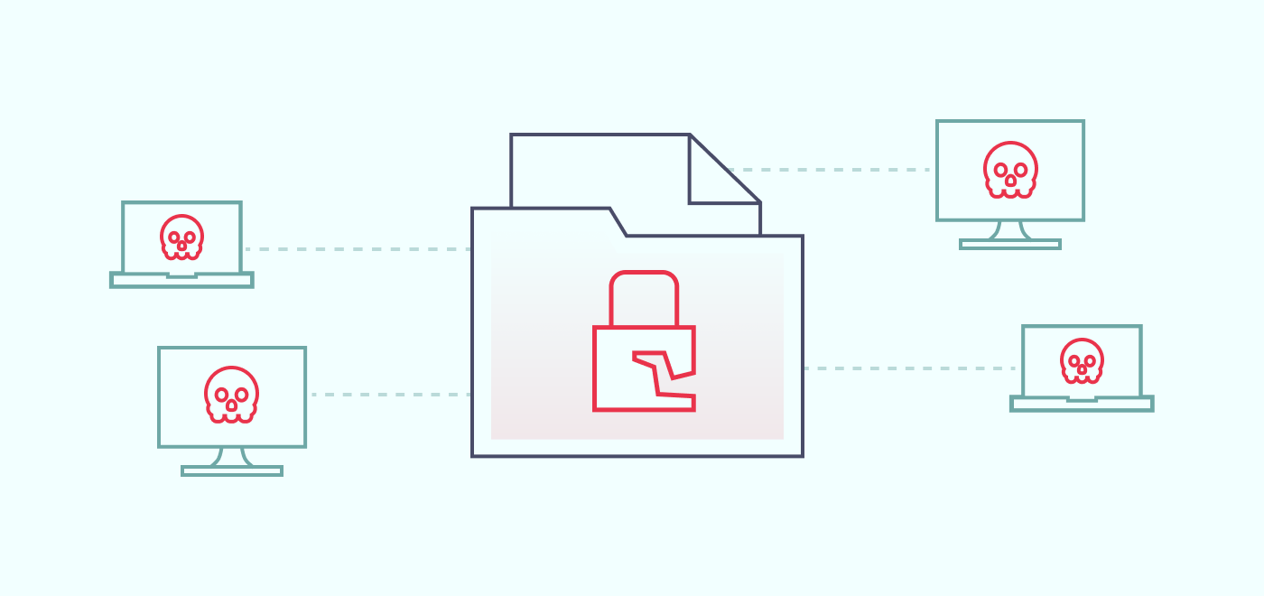 8 DDoS attacks illustration 8 DDoS attacks illustration