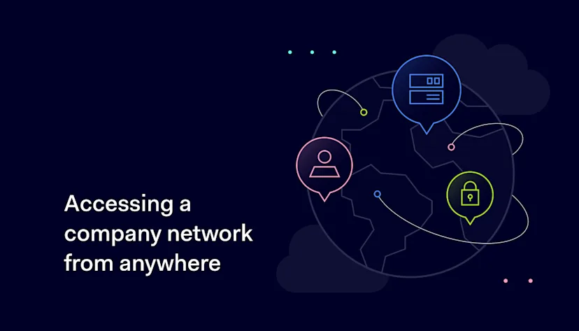 How to access a company network from different locations