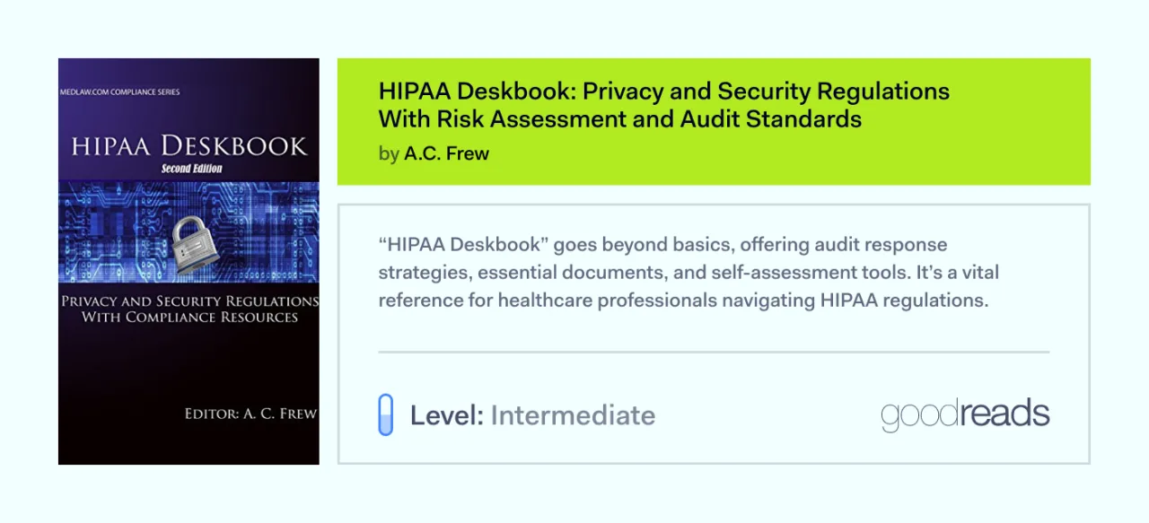 Books 9 HIPAA Deskbook