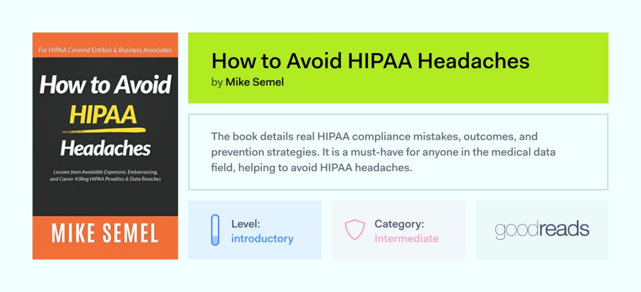 Books 10 How to Avoid HIPAA Headaches