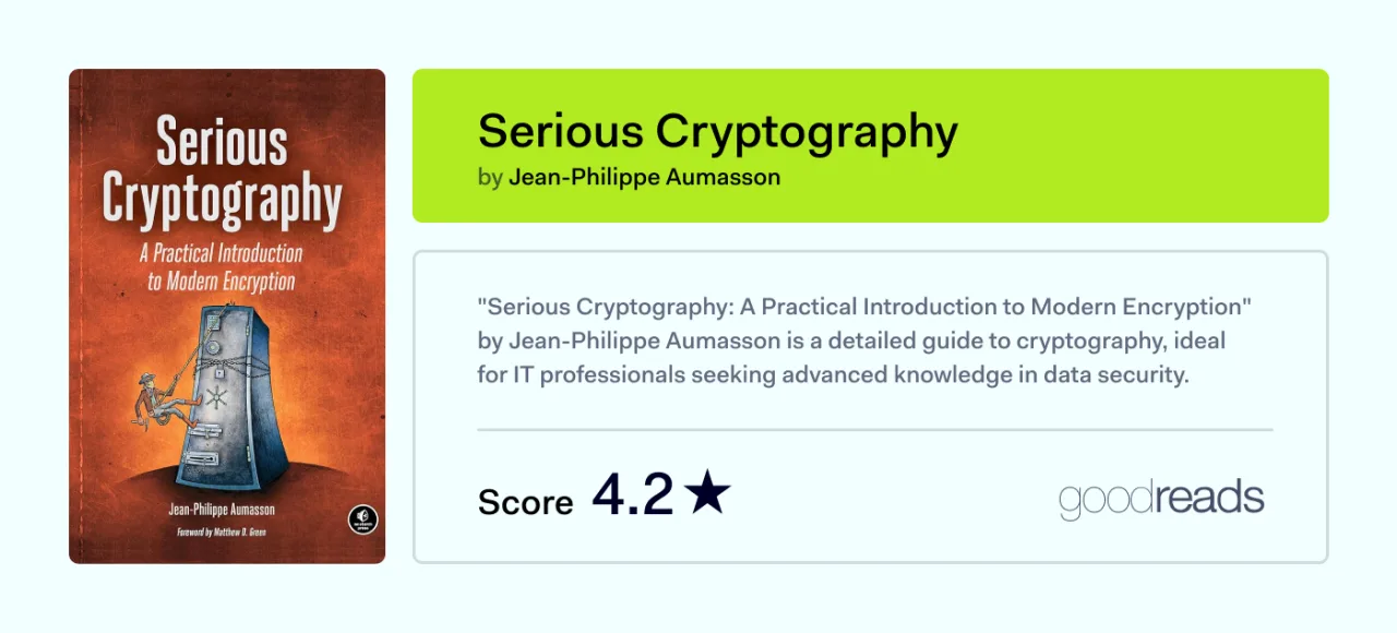 books on network security-serious cryptography
