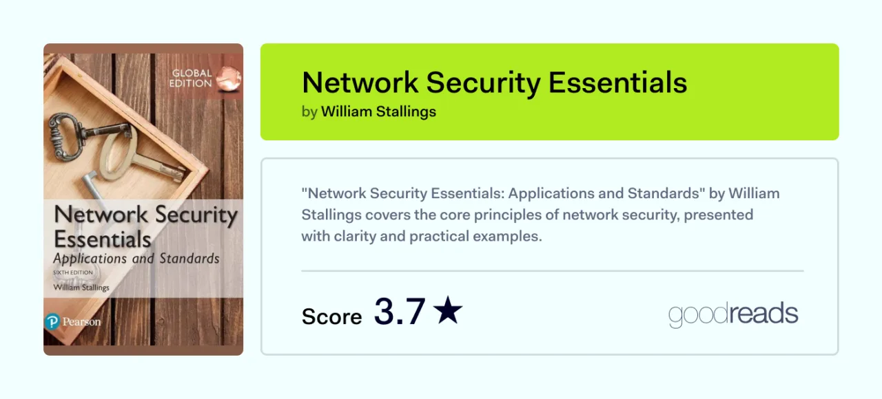 books on network security-network security essentials