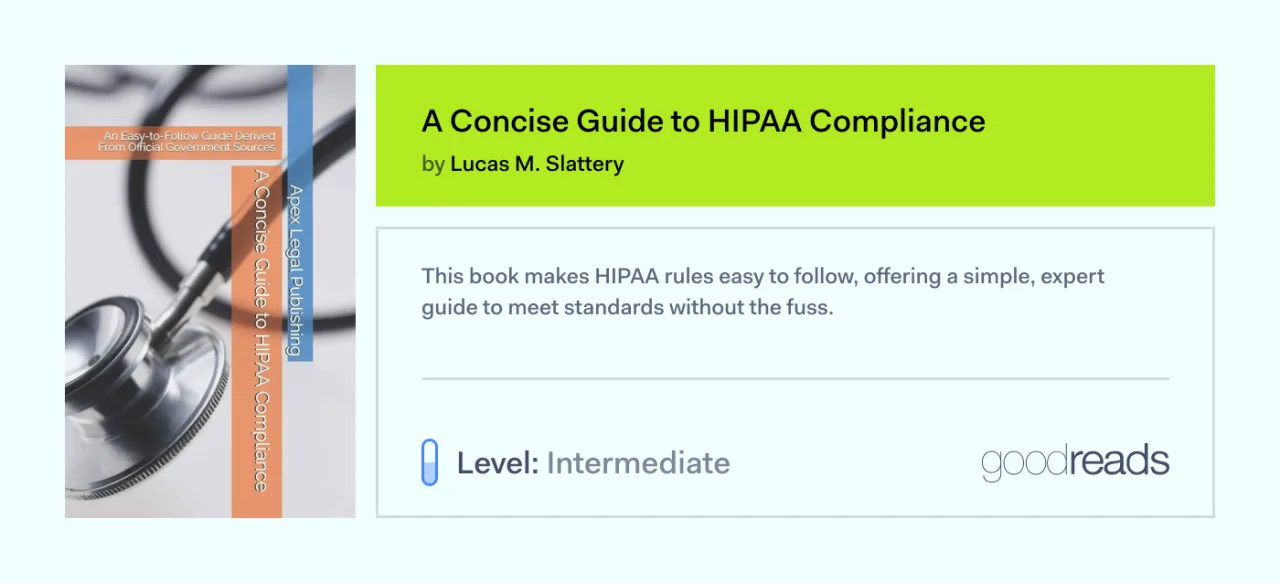 Books 1 A Concise Guide to HIPAA Compliance