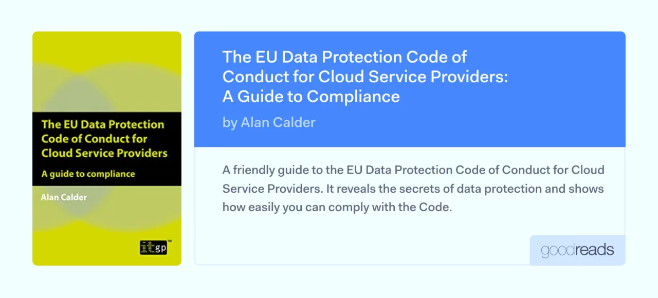 BDPR-books-The EU Data Protection Code of Conduct for Cloud Service Providers: A Guide to Compliance