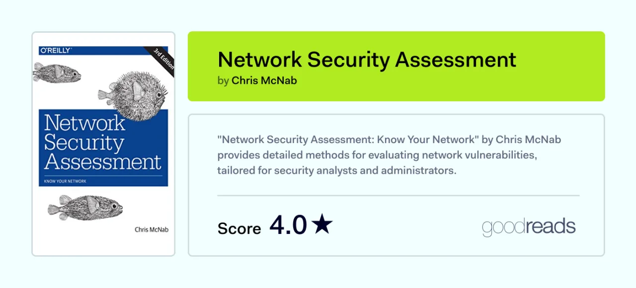 books on network security-network security assessment