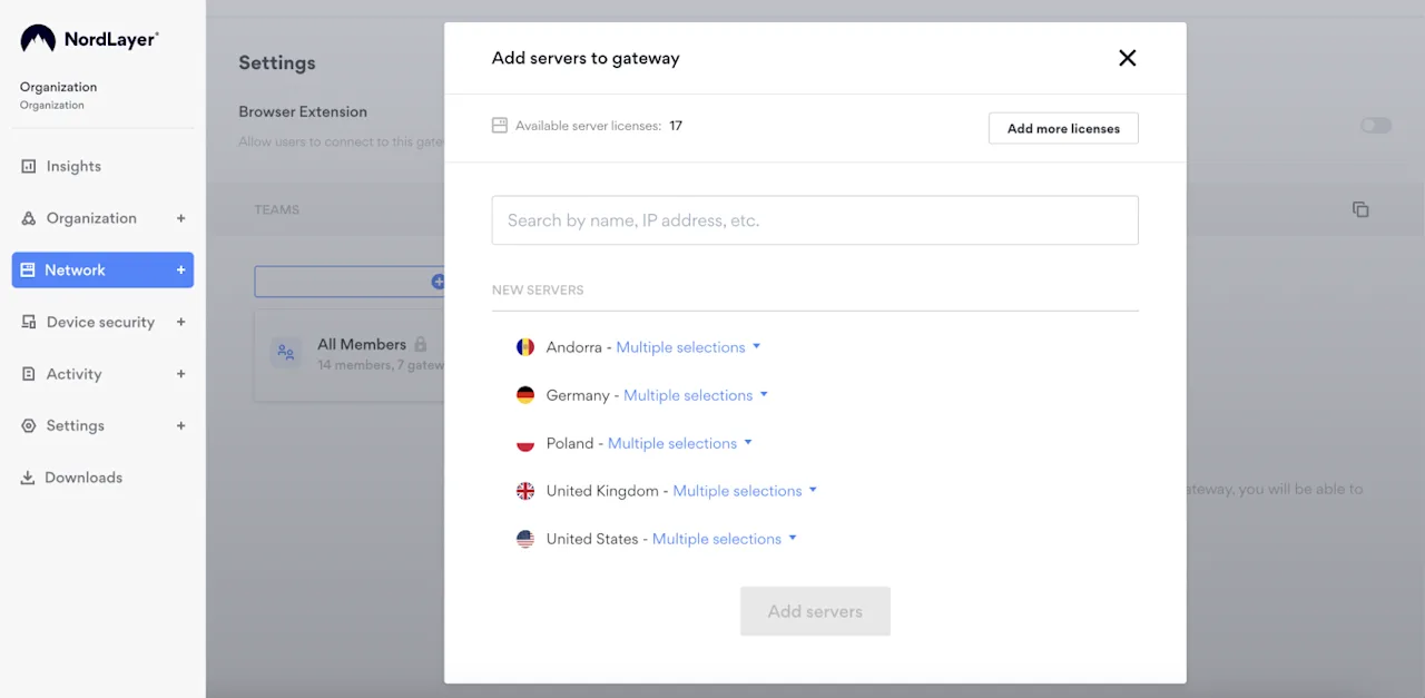 Get a static IP address with NordLayer