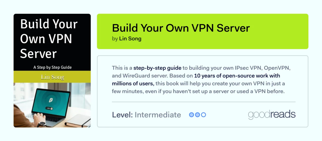 The best VPN books Build Your Own VPN Server