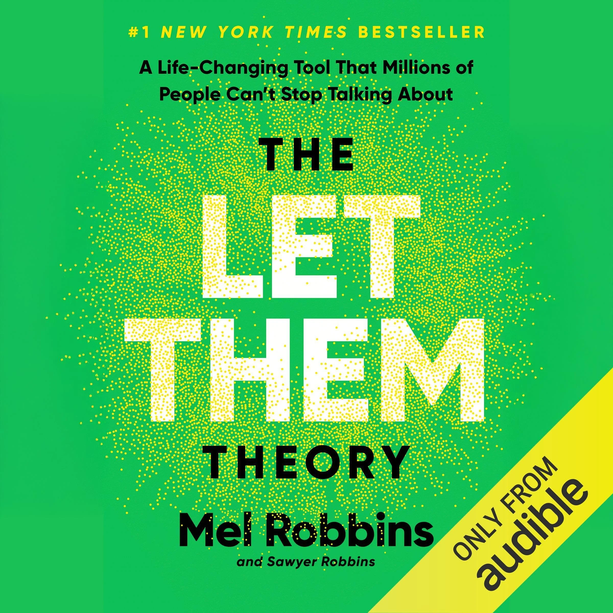 The Let Them Theory Audiobook by Mel Robbins cover art
