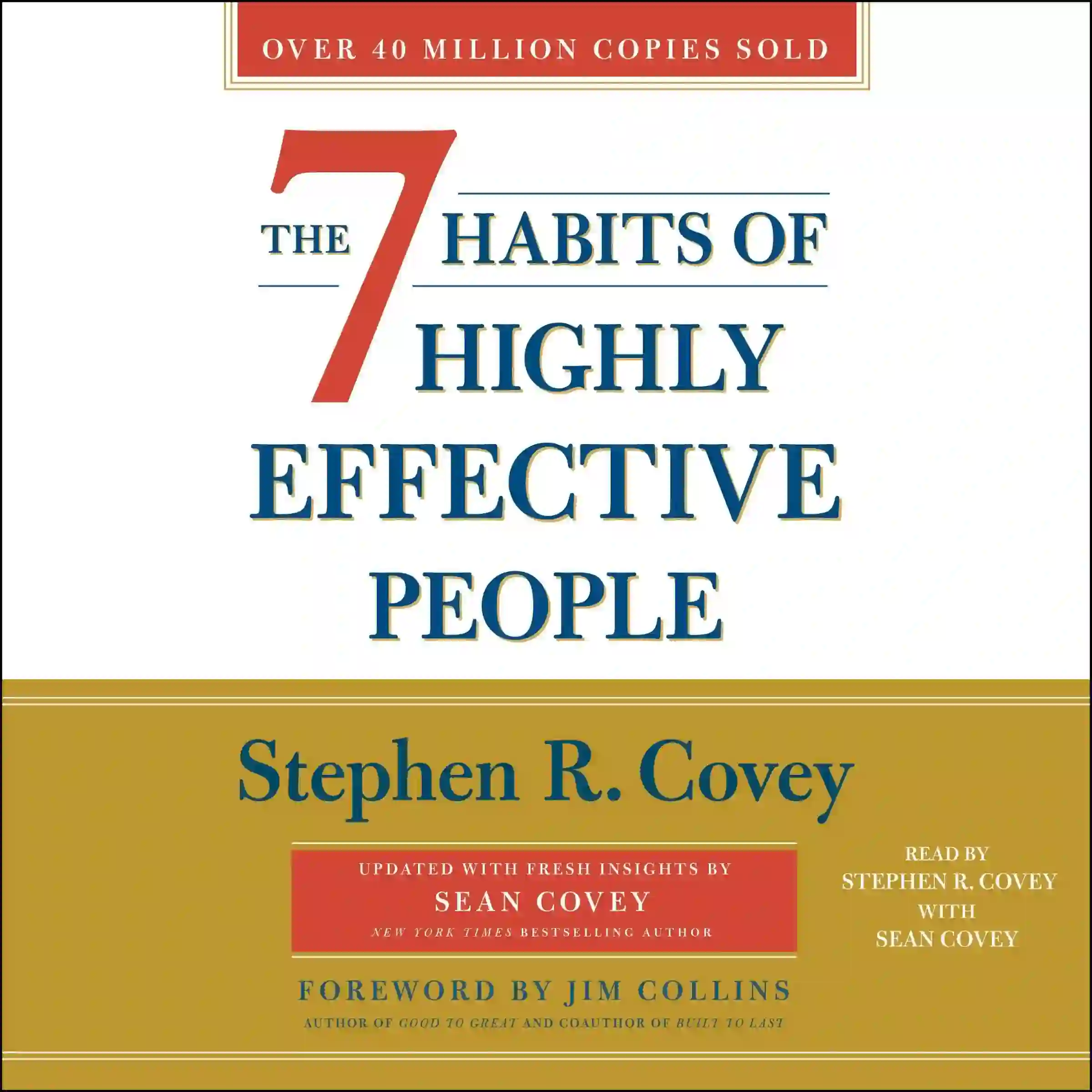 The 7 Habits of Highly Effective People Audiobook by Stephen R. Covey, Sean Covey, Jim Collins - introduction cover art