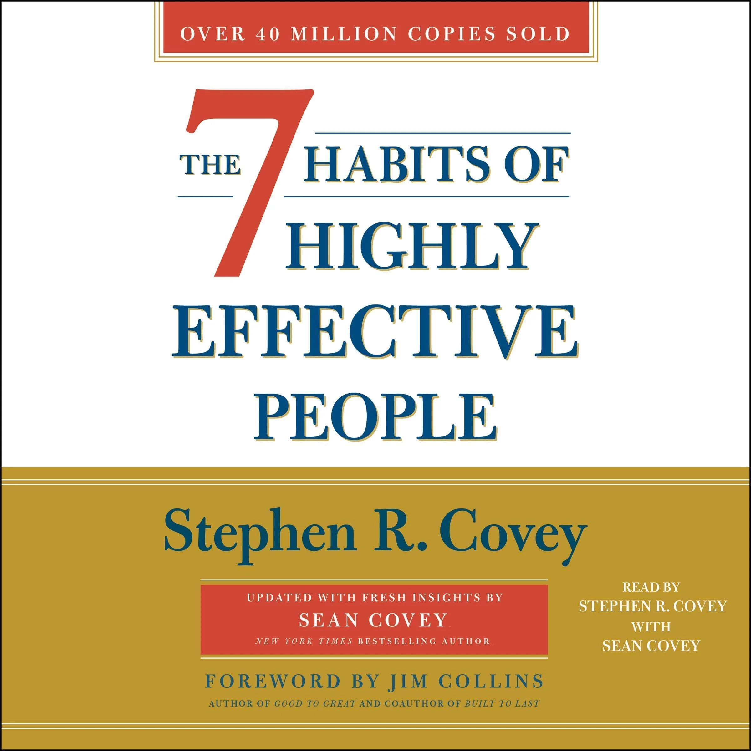 The 7 Habits of Highly Effective People Audiobook by Stephen R. Covey, Sean Covey, Jim Collins - introduction cover art