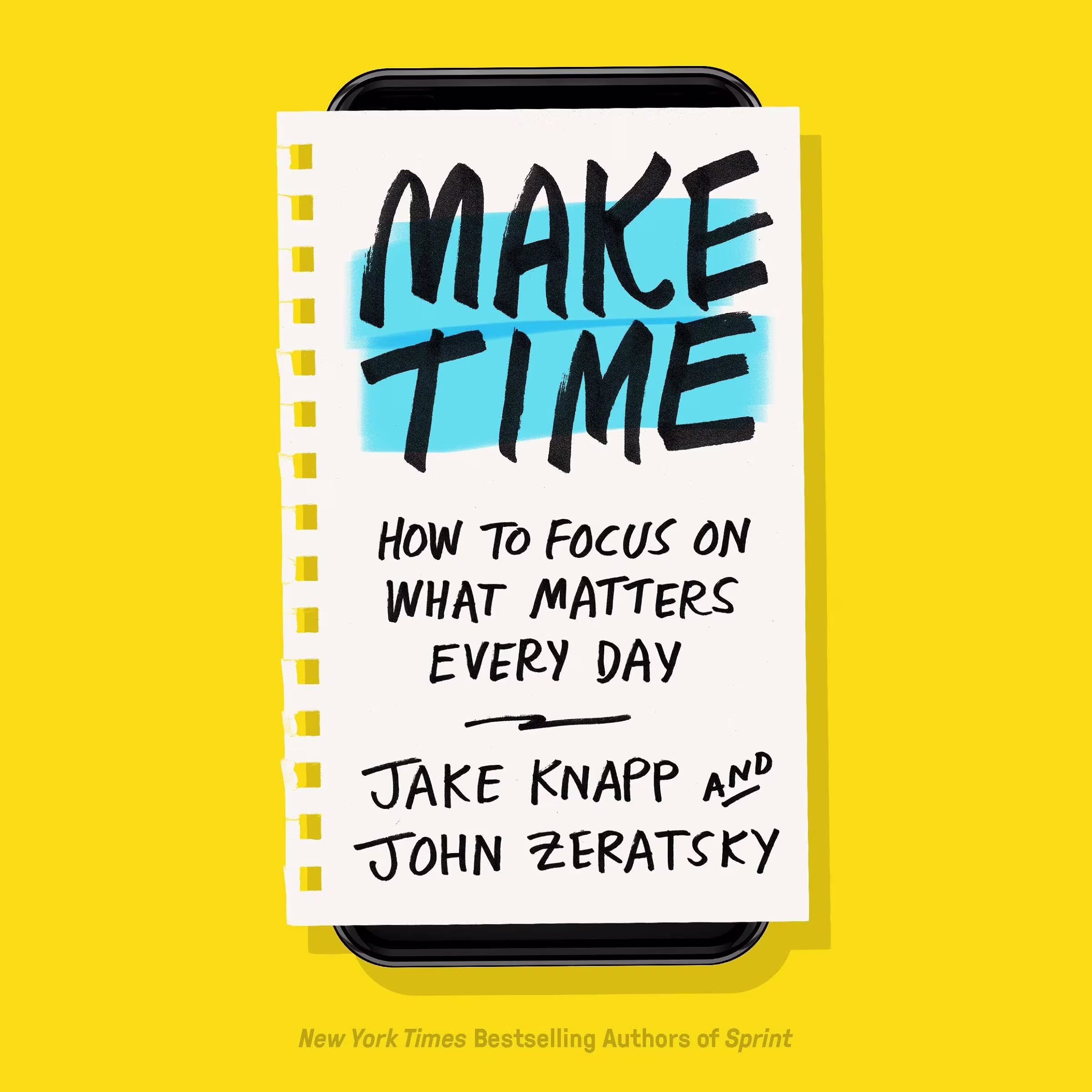 Make Time Audiobook by Jake Knapp, John Zeratsky cover art