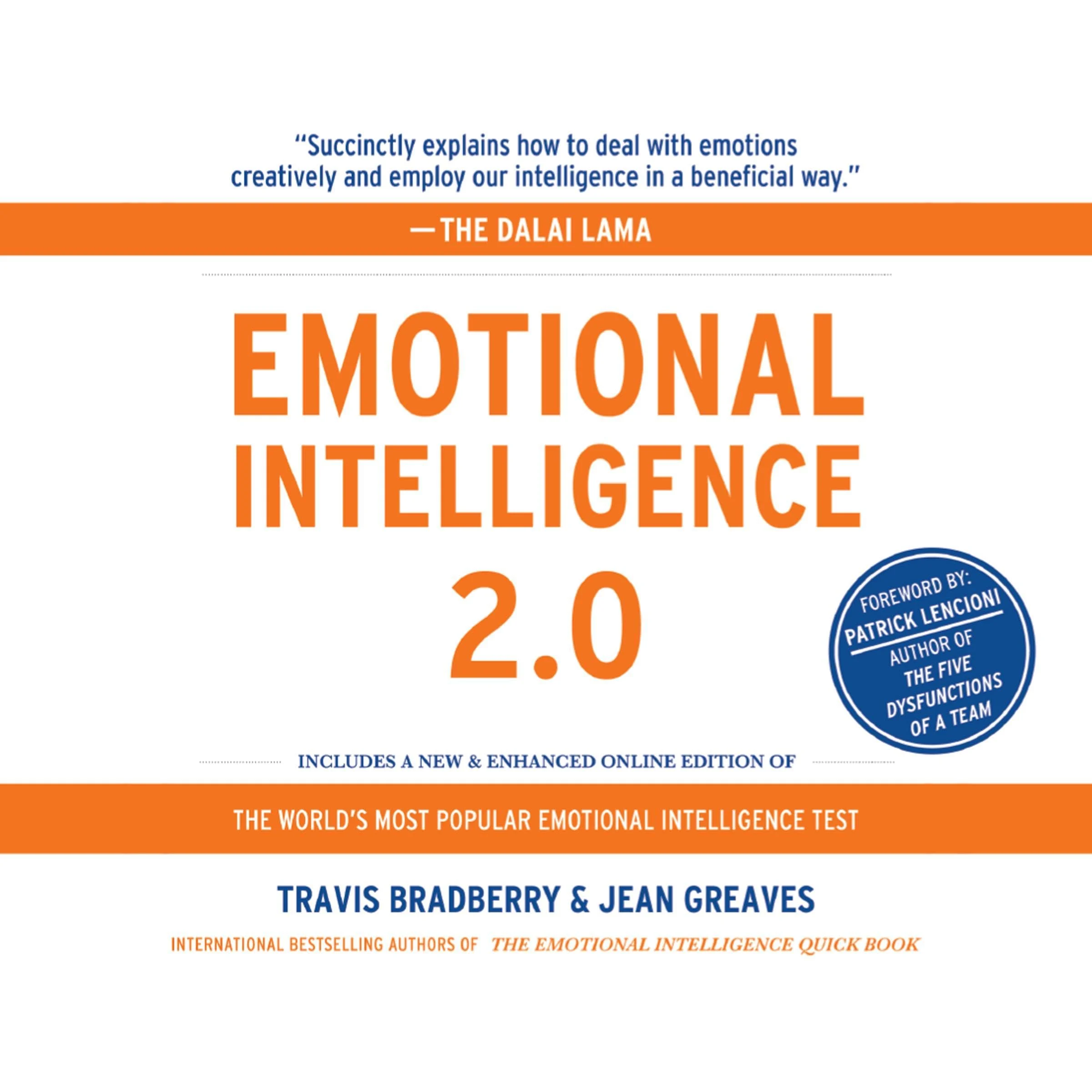 Emotional Intelligence 2.0 Audiobook by Travis Bradberry, Jean Greaves cover art