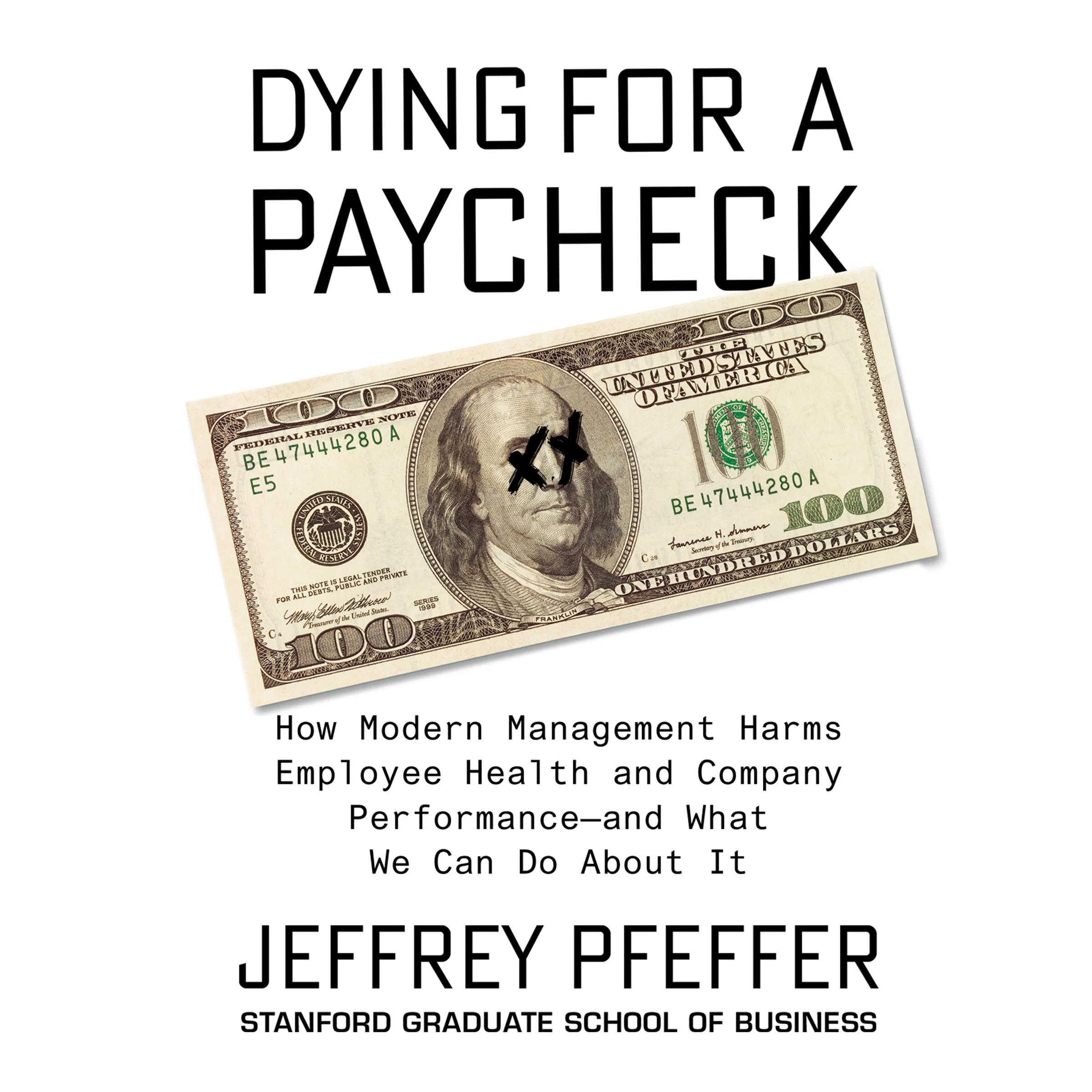 Dying for a Paycheck Audiobook by Jeffrey Pfeffer cover art