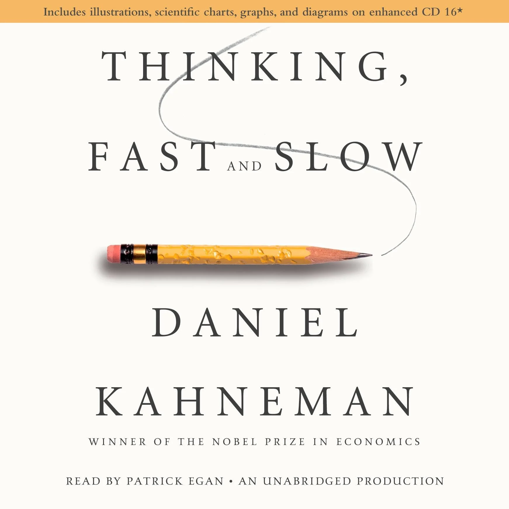 Thinking, Fast and Slow Audiobook by Daniel Kahneman cover art
