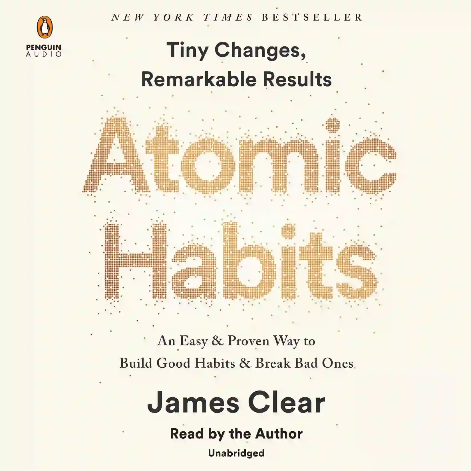 Atomic Habits Audiobook by James Clear cover art
