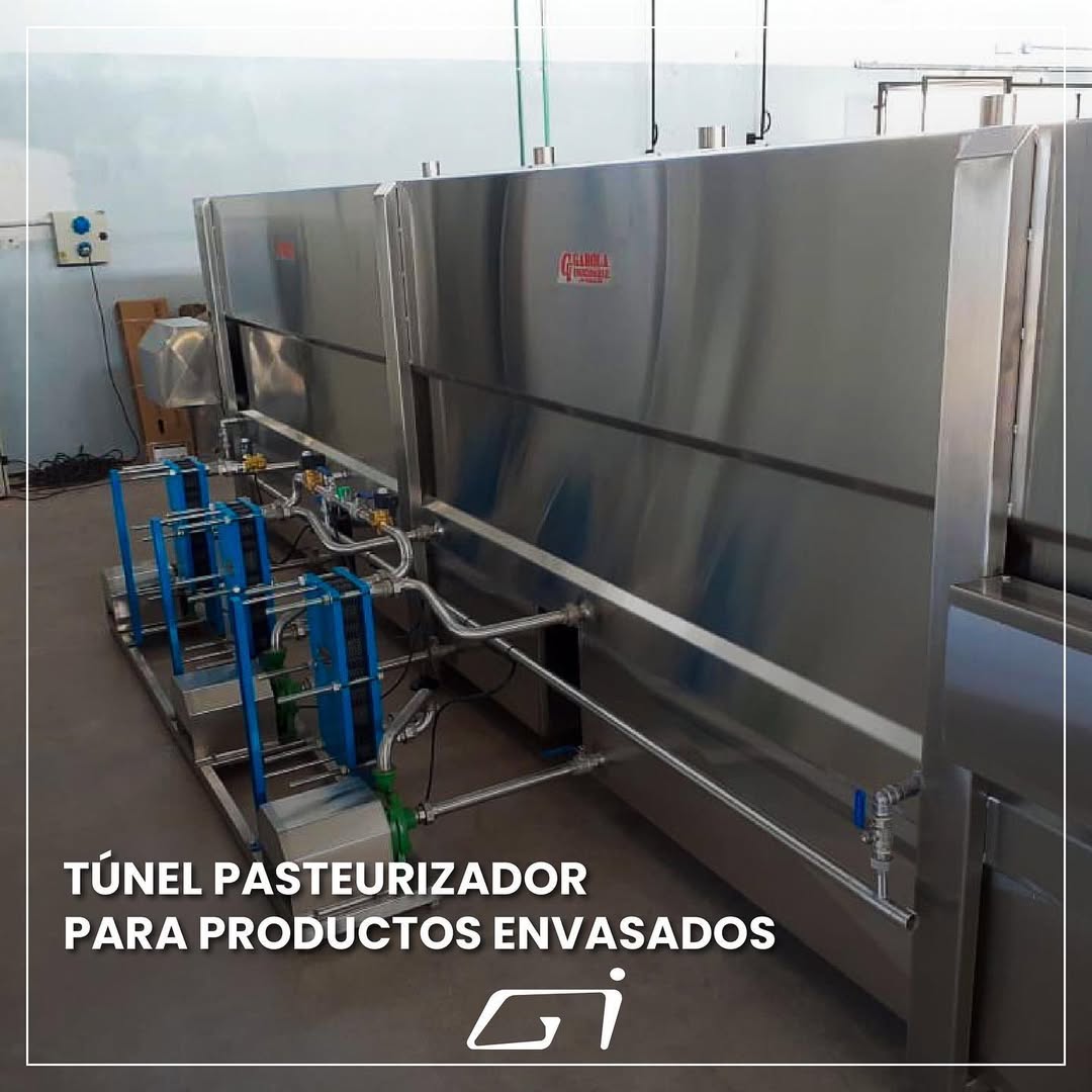 Túneles pasteurizadores de latas
