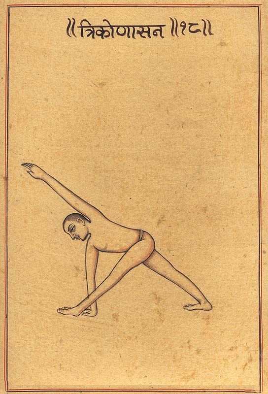 trikonasana